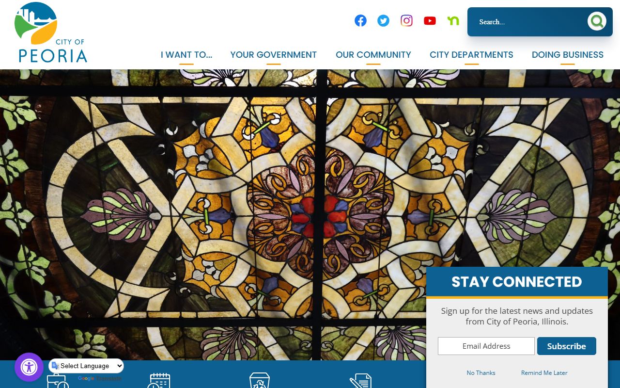 Peoria Police Department website for booking release information